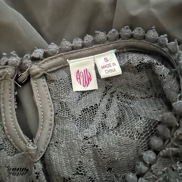 AUW Black Floral Embroidered Dress  • NWT • Size: Small - Picture 12 of 12